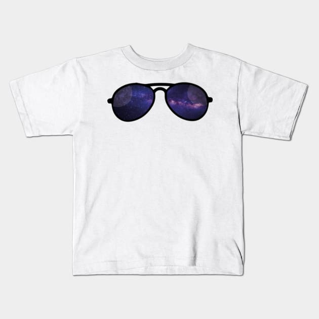 Universal Shades Kids T-Shirt by bluerockproducts